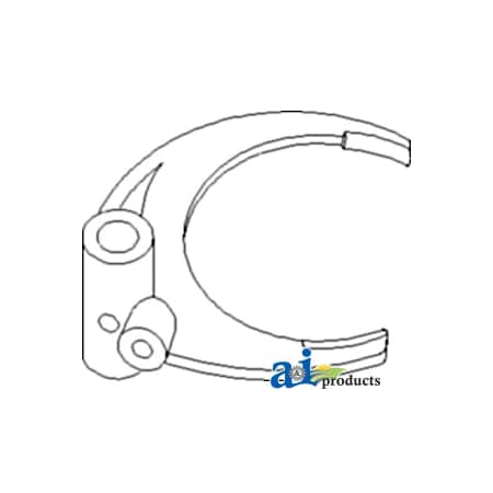 A & I Products Fork, Synchro Gear 6.3" x6.3" x4.7" A-593671